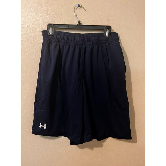 Under Armour Shorts Mens Under Armour Blue Basketball Shorts Size L